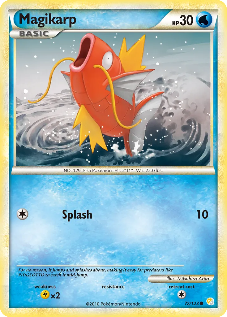 Magicarpe — HeartGold SoulSilver — Pokemon