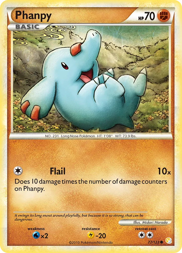 Phanpy — HeartGold SoulSilver — Pokémon