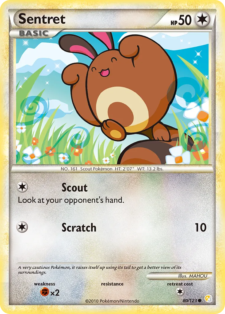 Fouinette — HeartGold SoulSilver — Pokemon