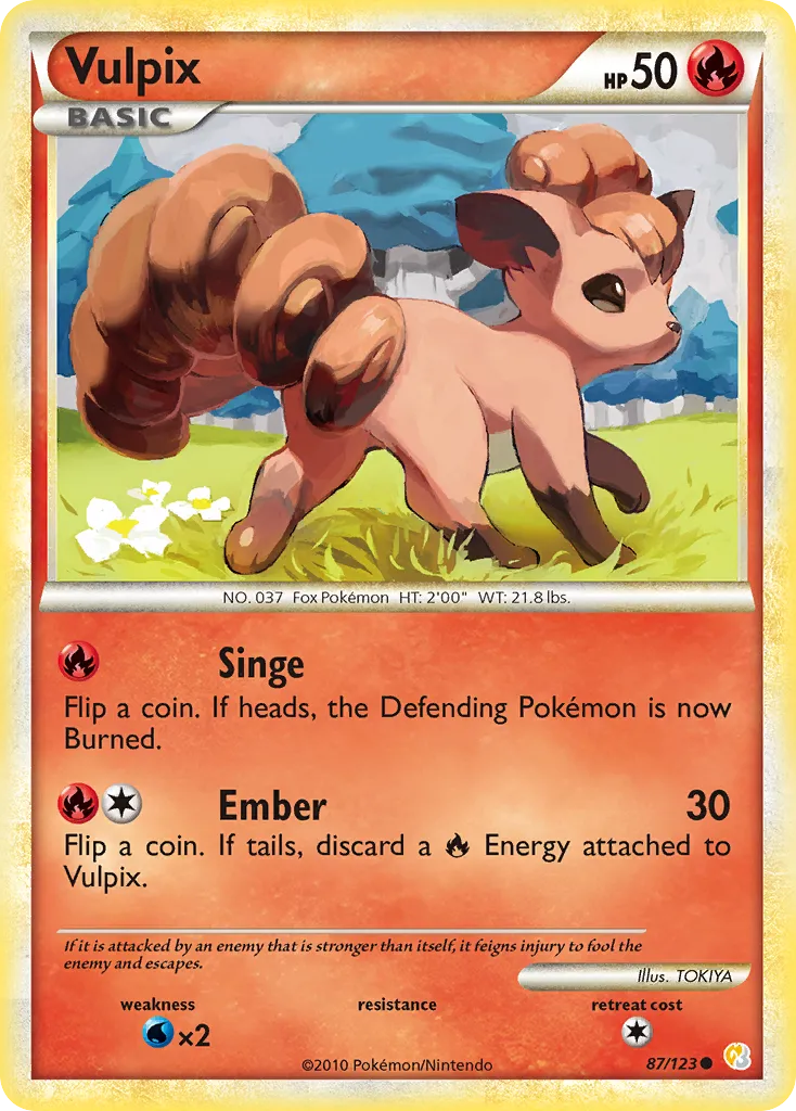 Goupix — HeartGold SoulSilver — Pokemon