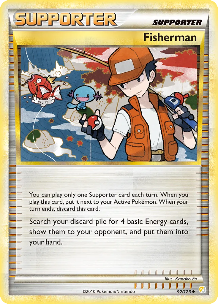 Fisherman — HeartGold SoulSilver — Pokemon
