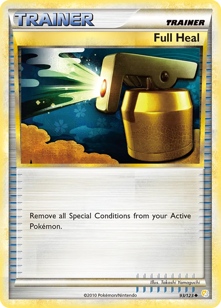 Full Heal — HeartGold SoulSilver — Pokémon