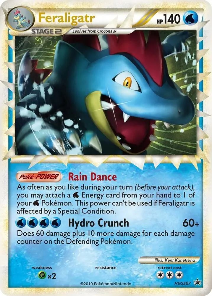 Feraligatr — HGSS Promos — Pokemon