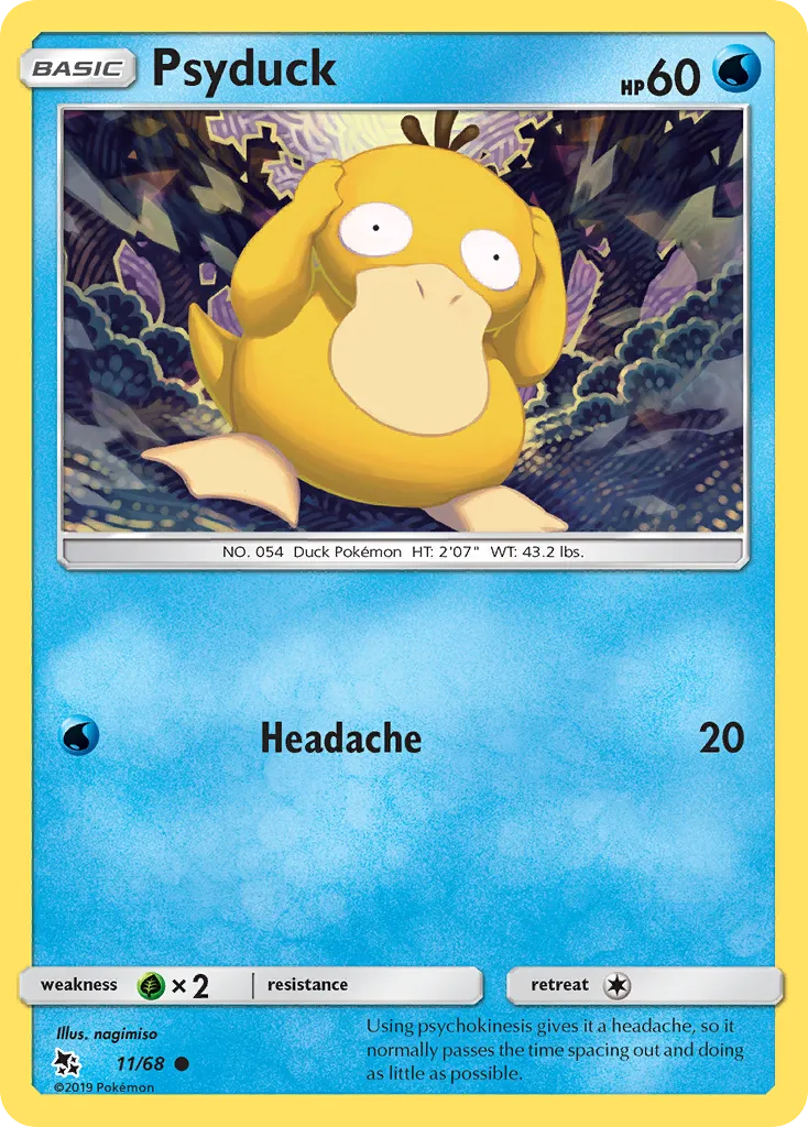 Psyduck — Hidden Fates — Pokémon
