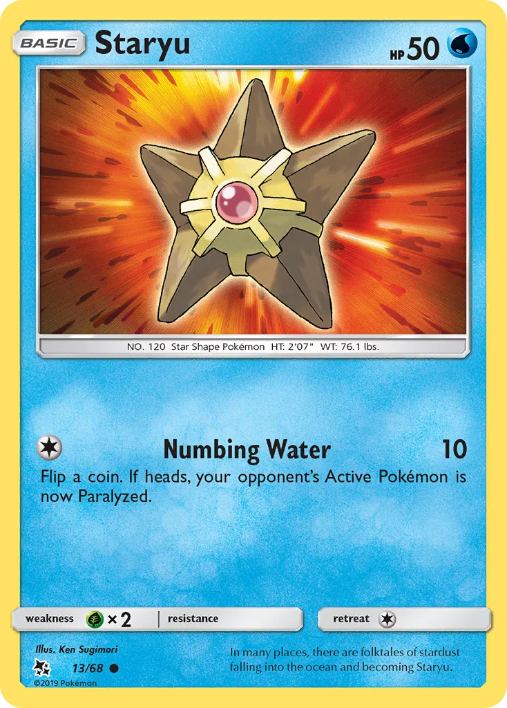 Staryu — Hidden Fates — Pokémon