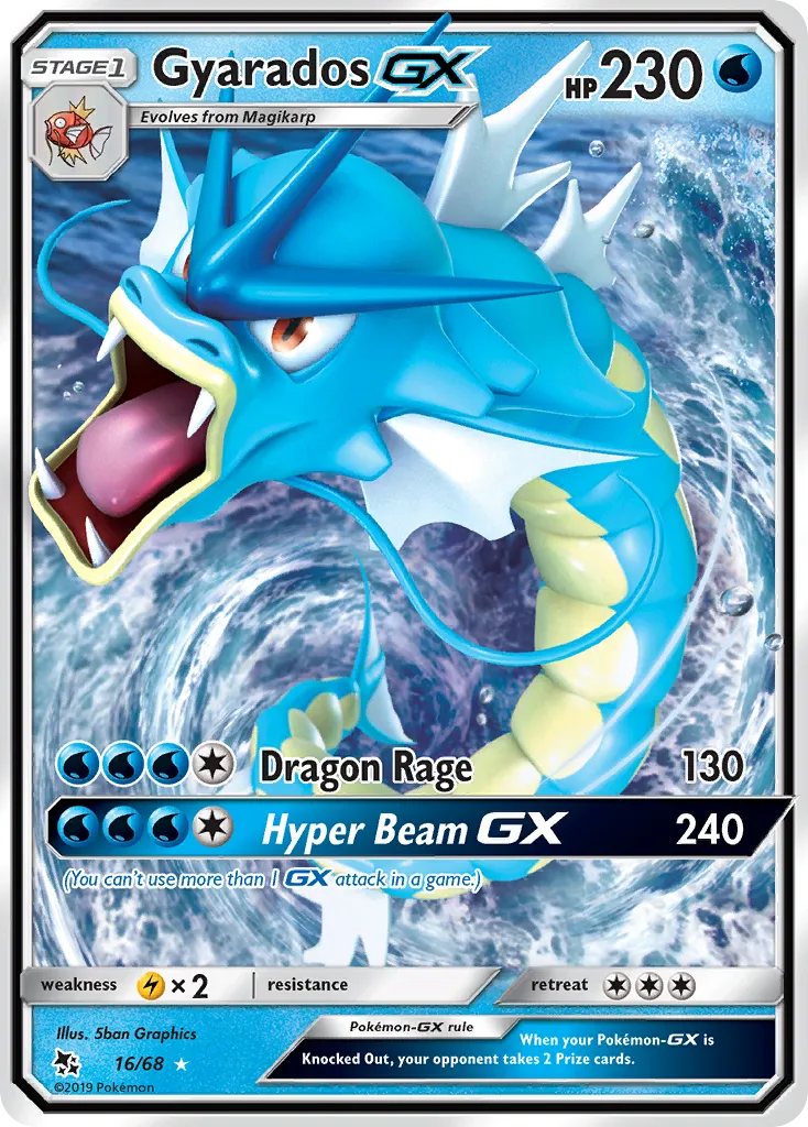 Gyarados GX — Hidden Fates — Pokemon