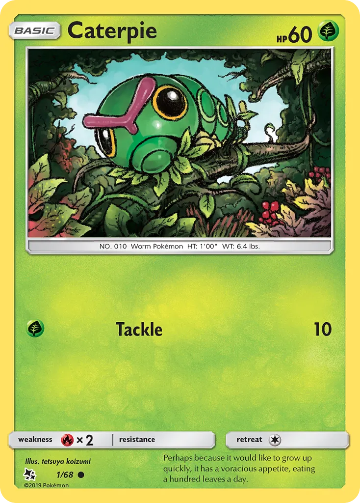 Caterpie — Hidden Fates — Pokémon