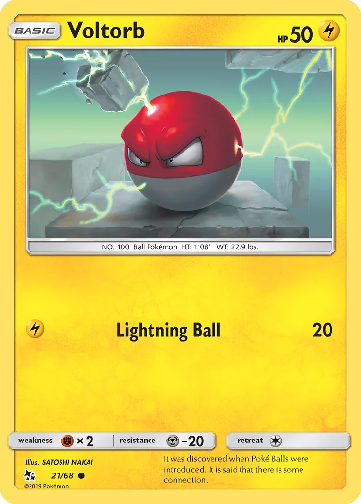 Voltorb — Hidden Fates — Pokémon