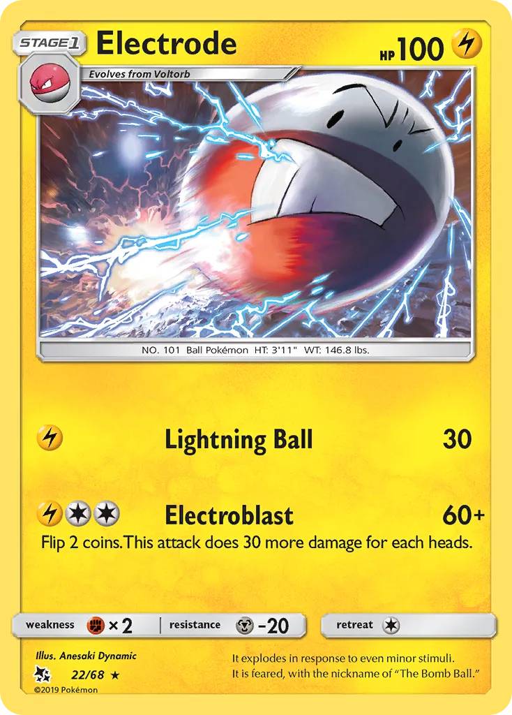 Electrode — Hidden Fates — Pokemon