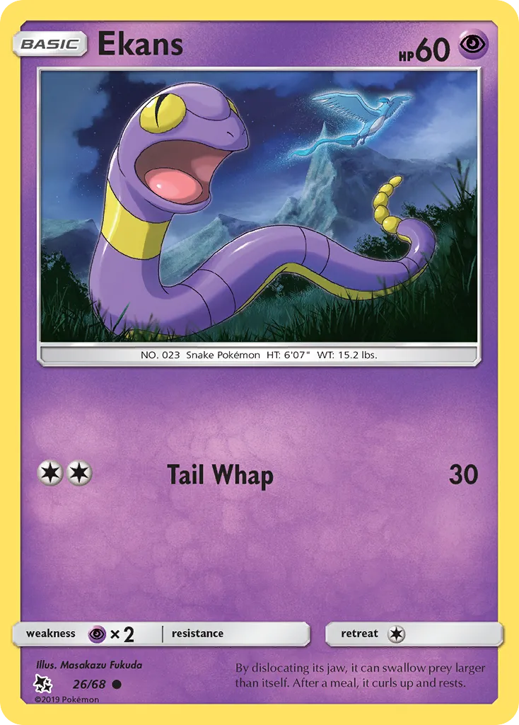 Ekans — Hidden Fates — Pokémon