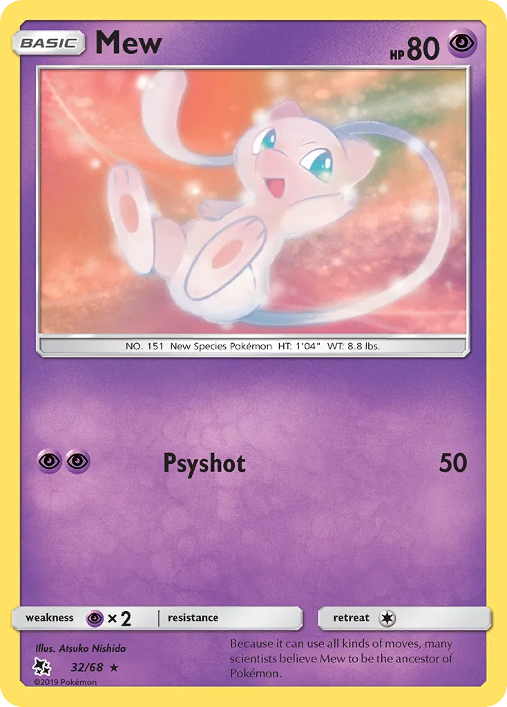 Mew — Hidden Fates — Pokemon