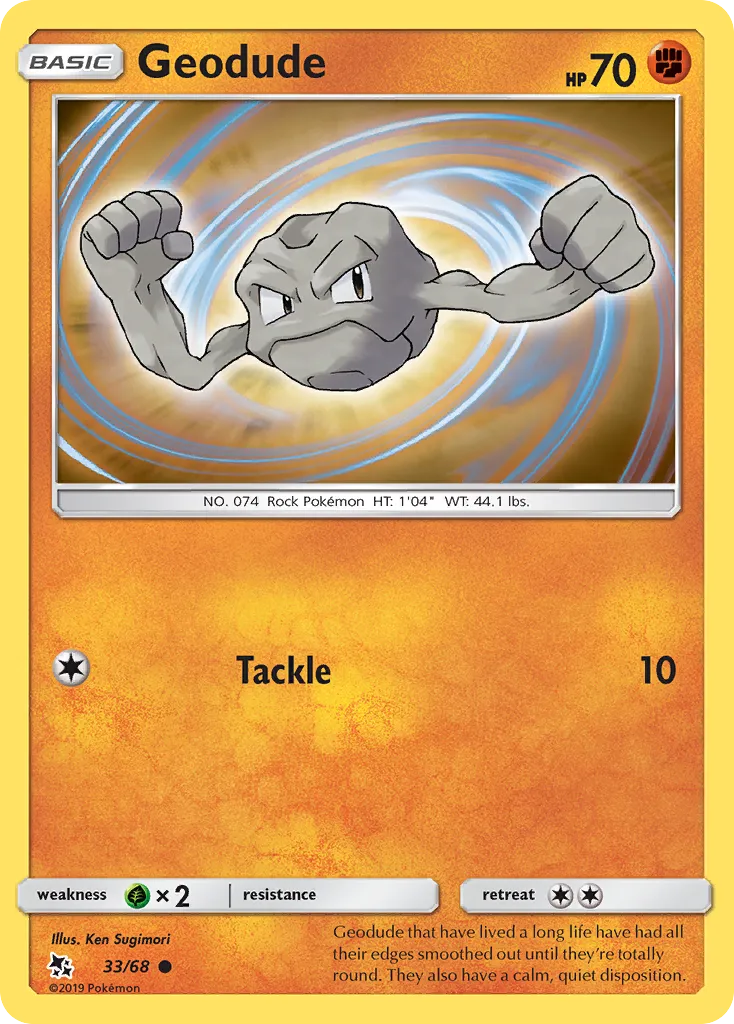 Geodude — Hidden Fates — Pokémon