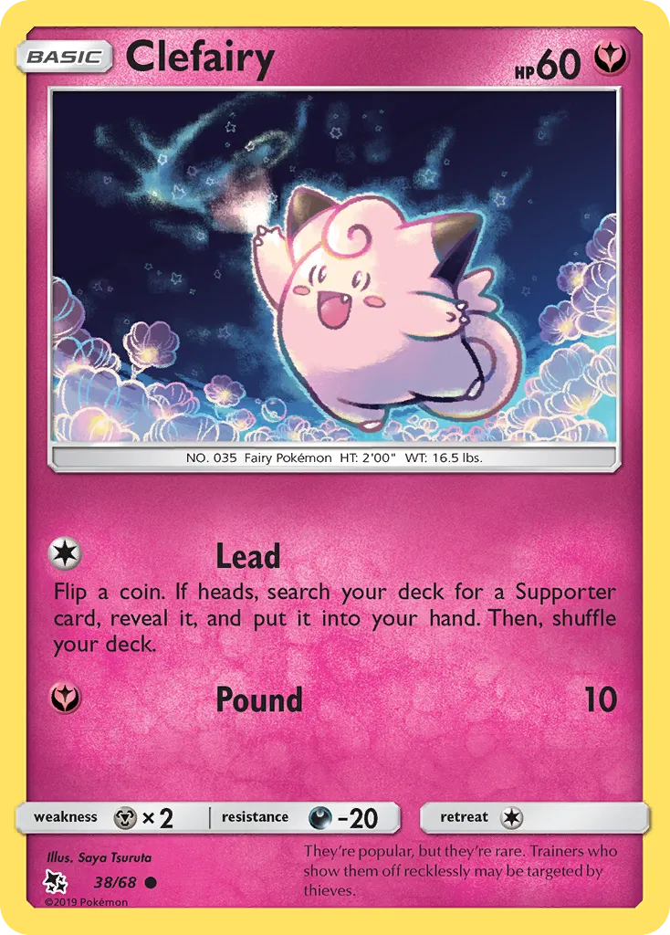Clefairy — Hidden Fates — Pokémon