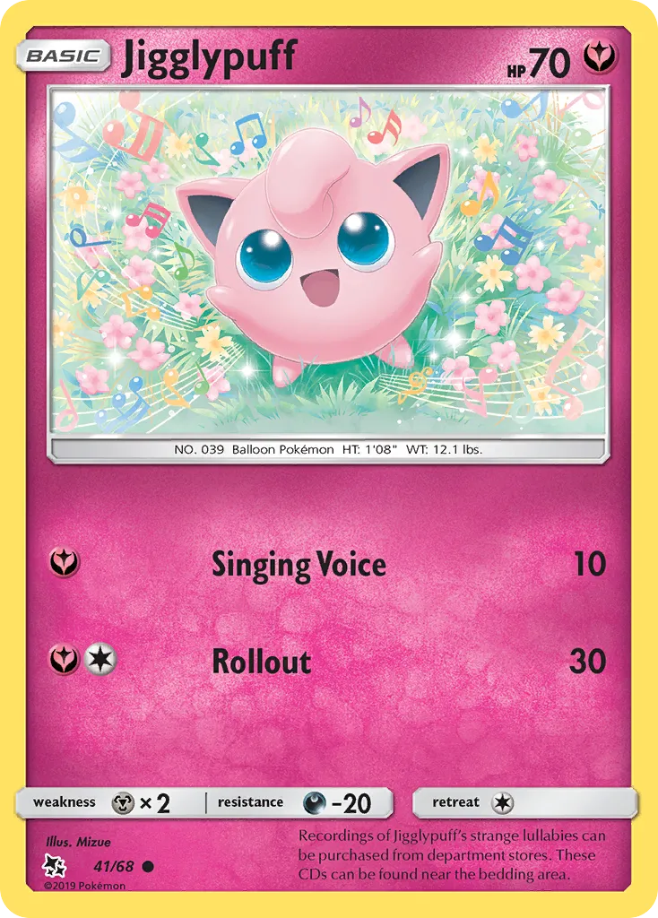 Jigglypuff — Hidden Fates — Pokemon