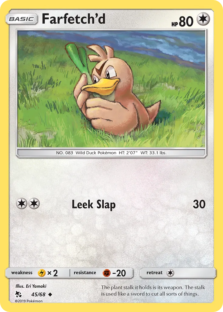 Farfetch'd — Hidden Fates — Pokémon