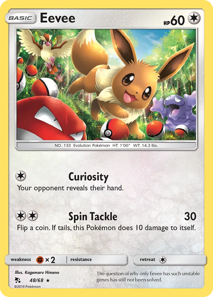 Eevee — Hidden Fates — Pokémon