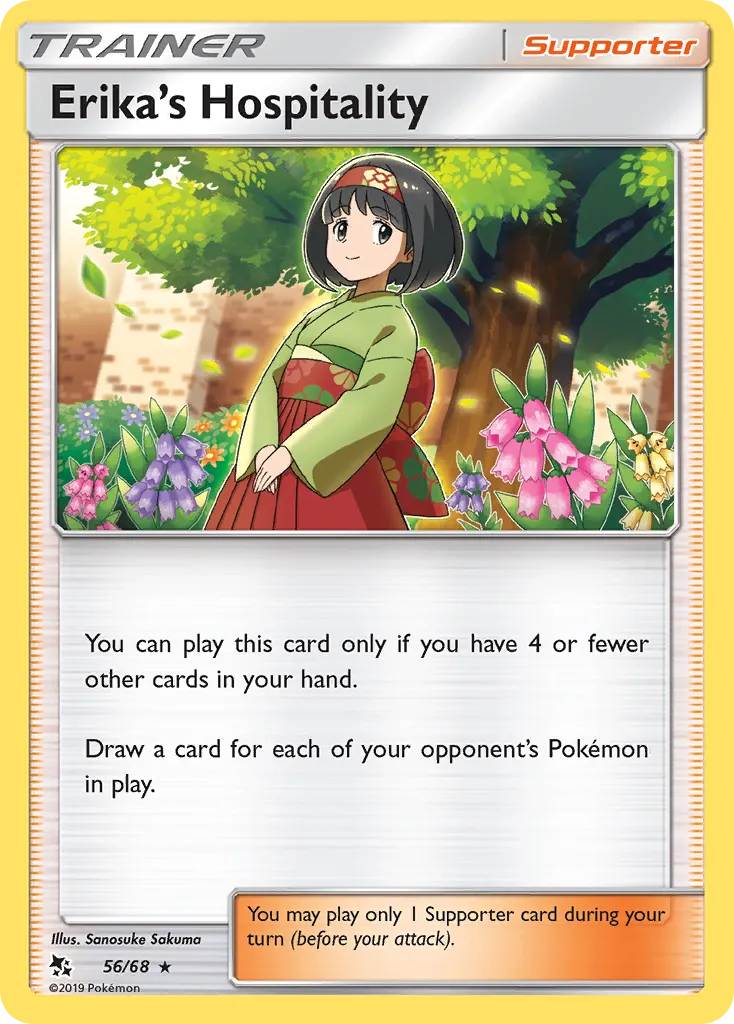 Erika's Hospitality — Hidden Fates — Pokémon