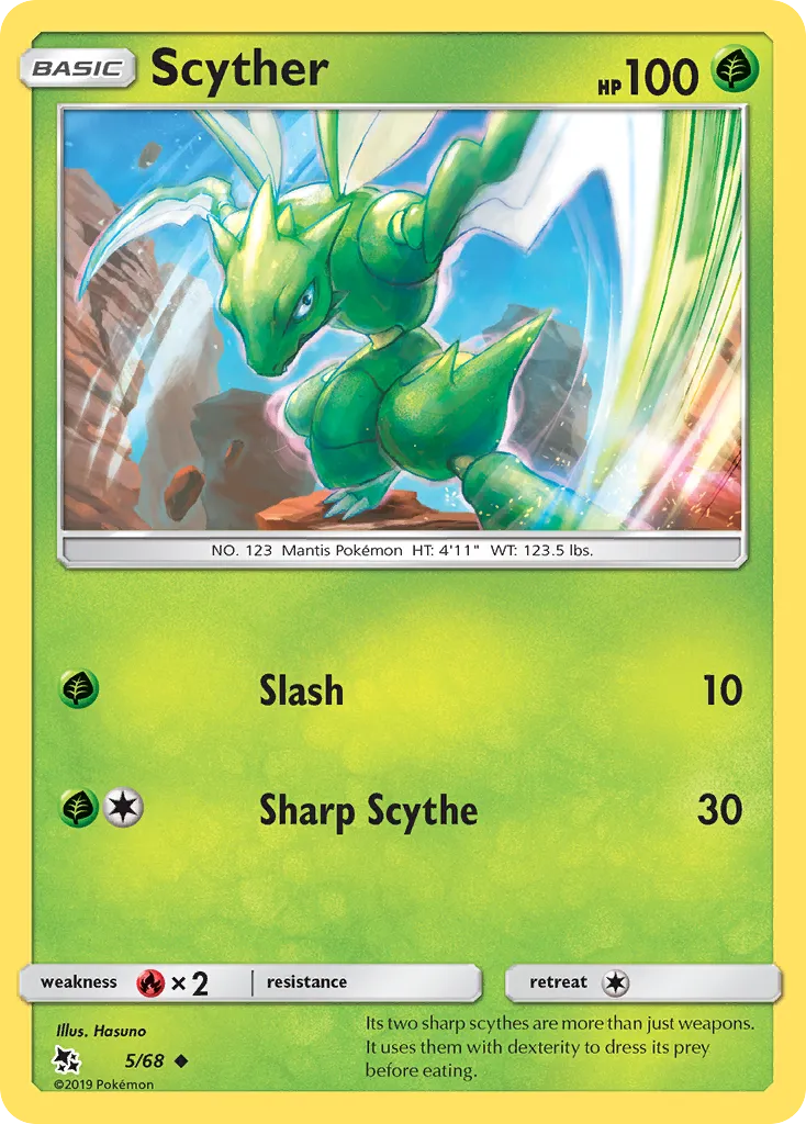 Scyther — Hidden Fates — Pokémon