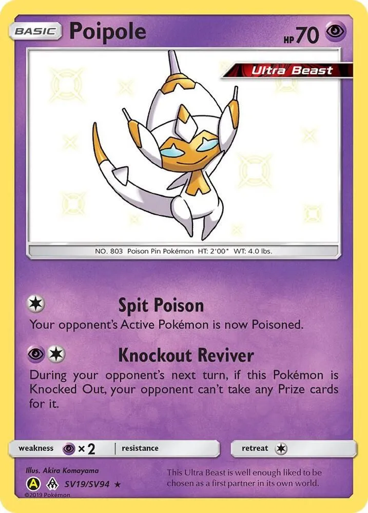 Poipole — Hidden Fates: Shiny Vault — Pokemon