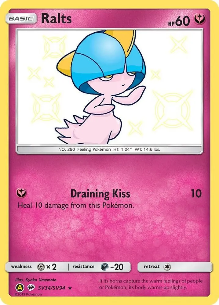 Ralts — Hidden Fates: Shiny Vault — Pokemon