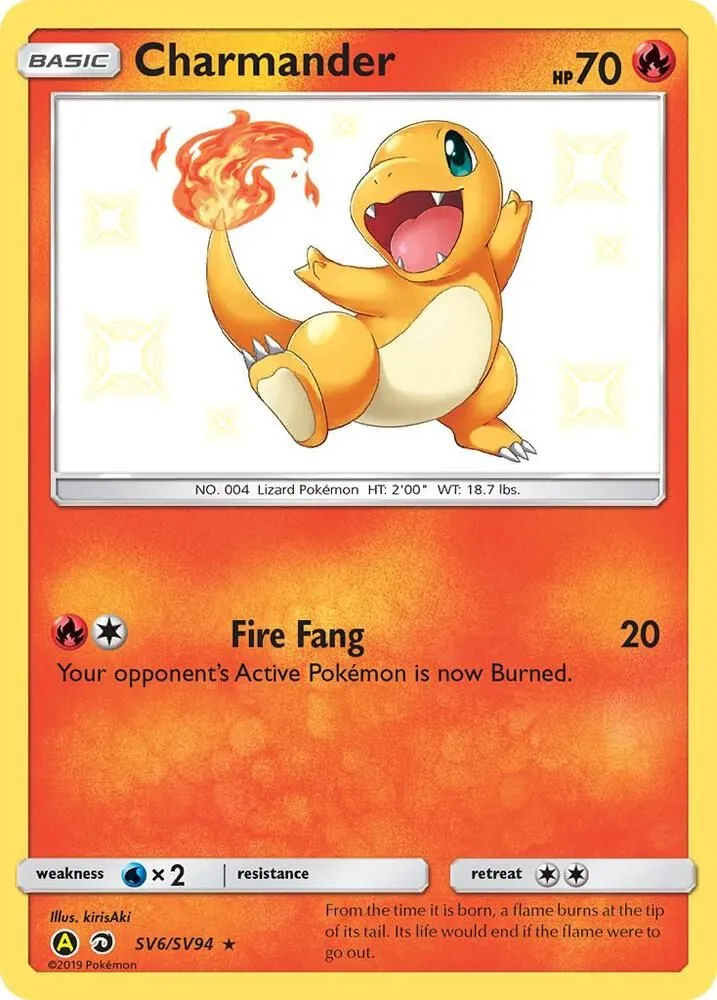 Charmander — Hidden Fates: Shiny Vault — Pokémon