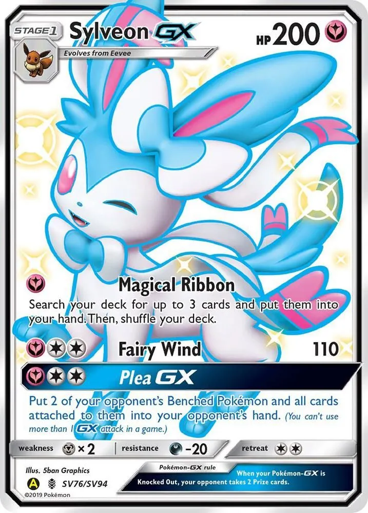 Sylveon GX — Hidden Fates: Shiny Vault — Pokémon