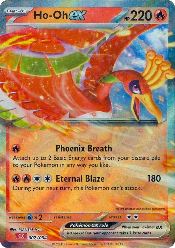 Ho-oh ex — Trading Card Game Classic — Pokémon