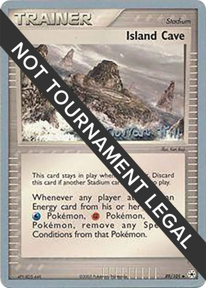 Island Cave — World Championship Decks — Pokémon