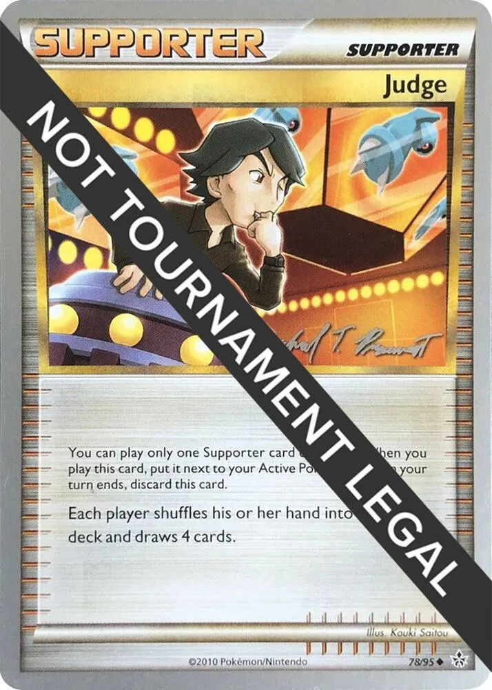 Judge — World Championship Decks — Pokemon