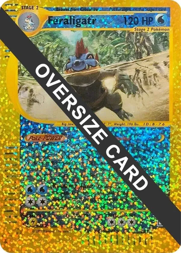 Feraligatr — Jumbo Cards — Pokemon