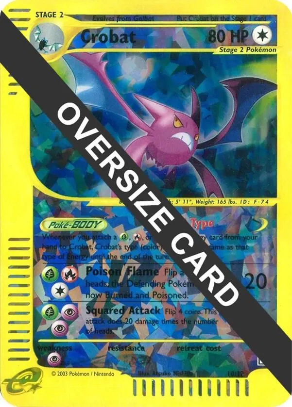 Crobat — Jumbo Cards — Pokemon