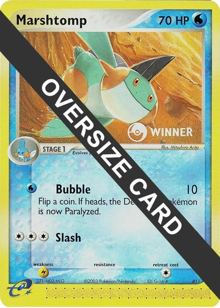 Marshtomp — Jumbo Cards — Pokemon