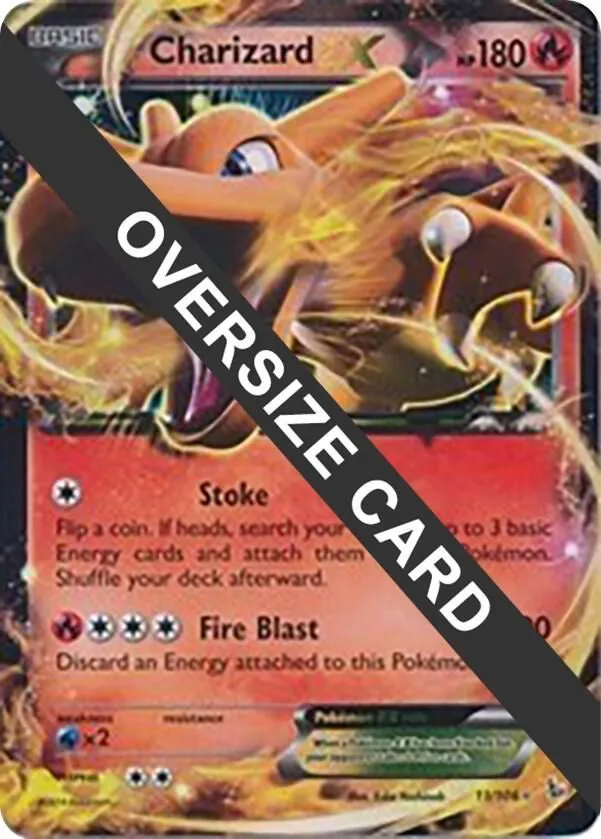 Charizard EX — Jumbo Cards — Pokemon