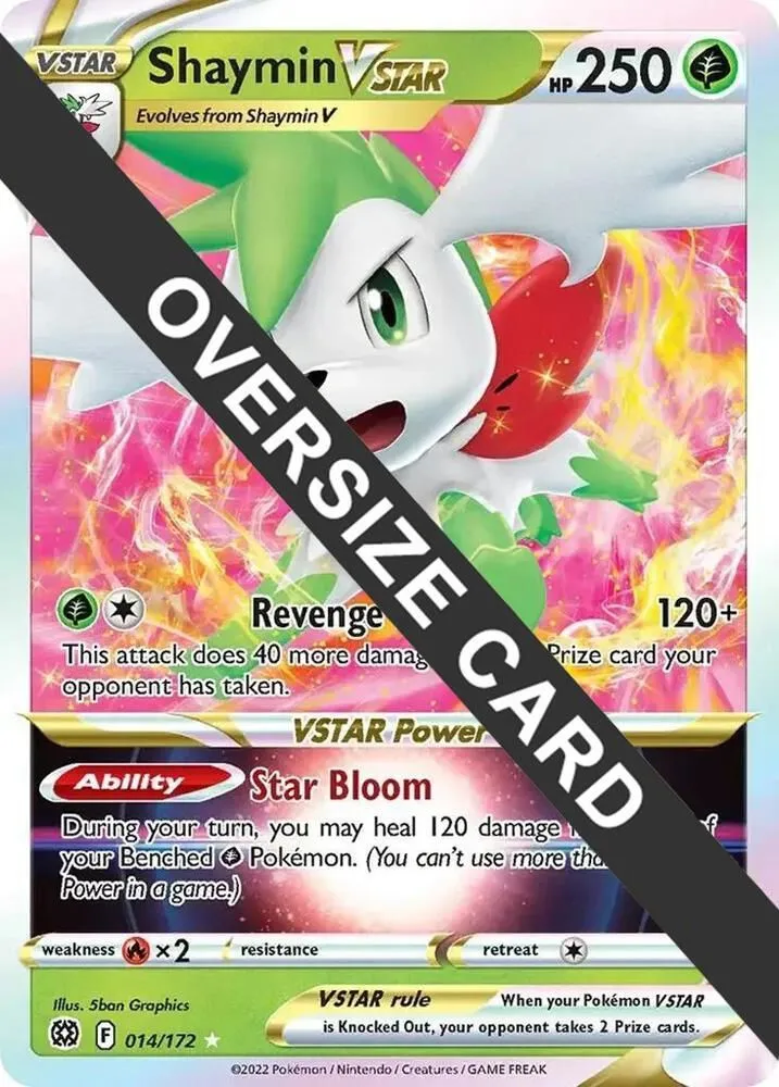 Shaymin VSTAR — Jumbo Cards — Pokémon