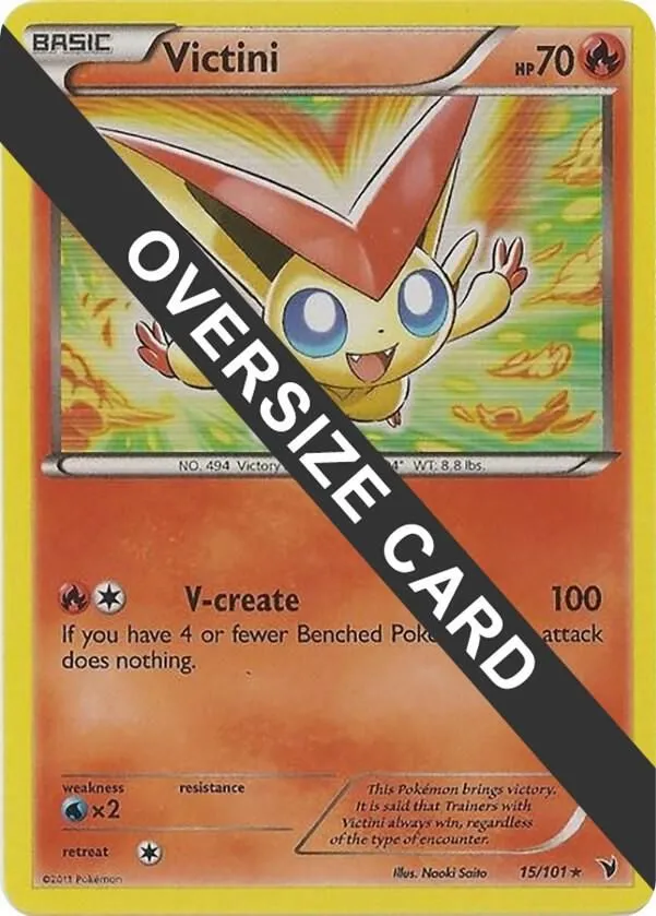 Victini — Jumbo Cards — Pokemon
