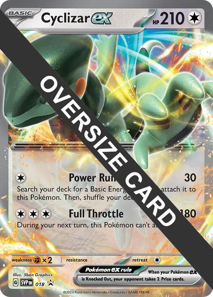 Motorizard ex — Jumbo Cards — Pokémon