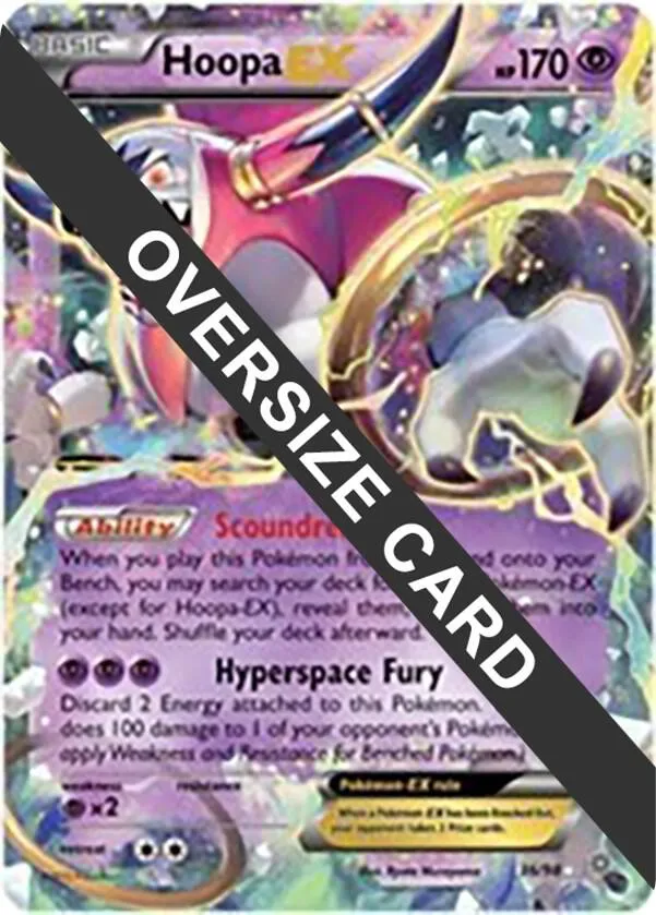 Hoopa EX — Jumbo Cards — Pokemon