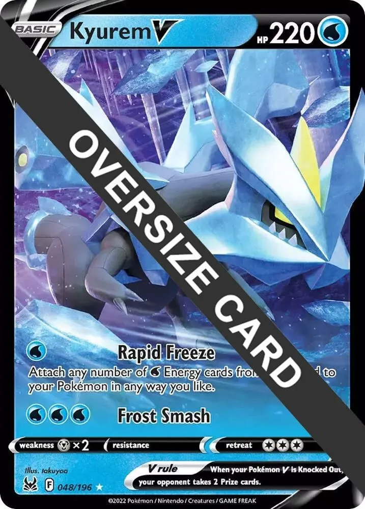 Kyurem V — Jumbo Cards — Pokemon
