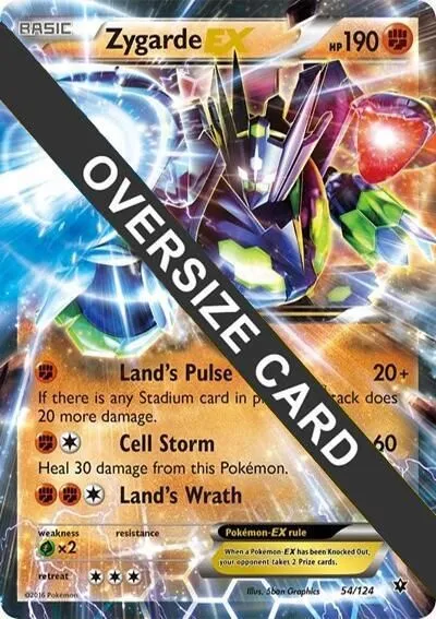 Zygarde EX — Jumbo Cards — Pokemon