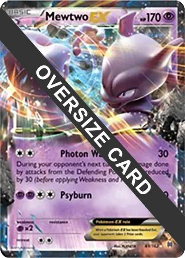 Mewtwo EX — Jumbo Cards — Pokémon