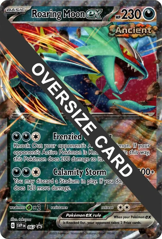 Roaring Moon ex — Jumbo Cards — Pokemon