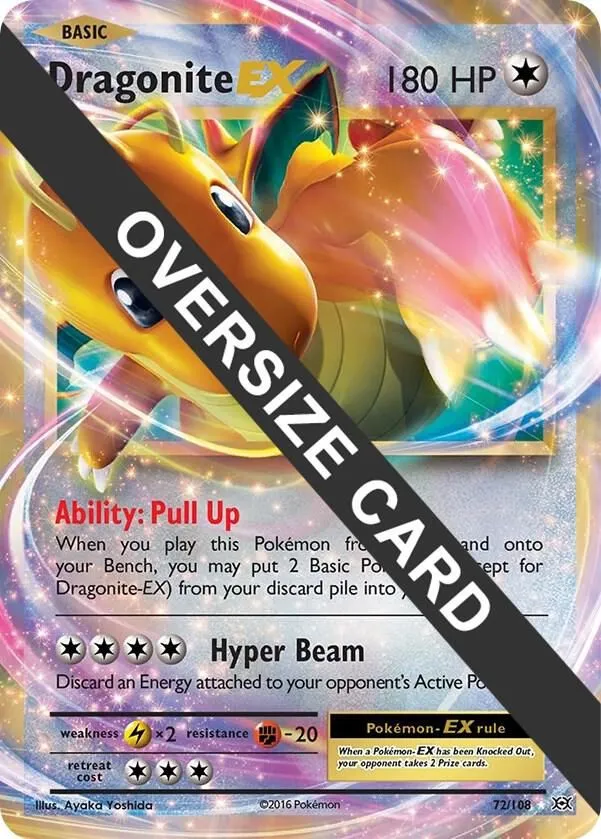 Dragonite EX — Jumbo Cards — Pokémon