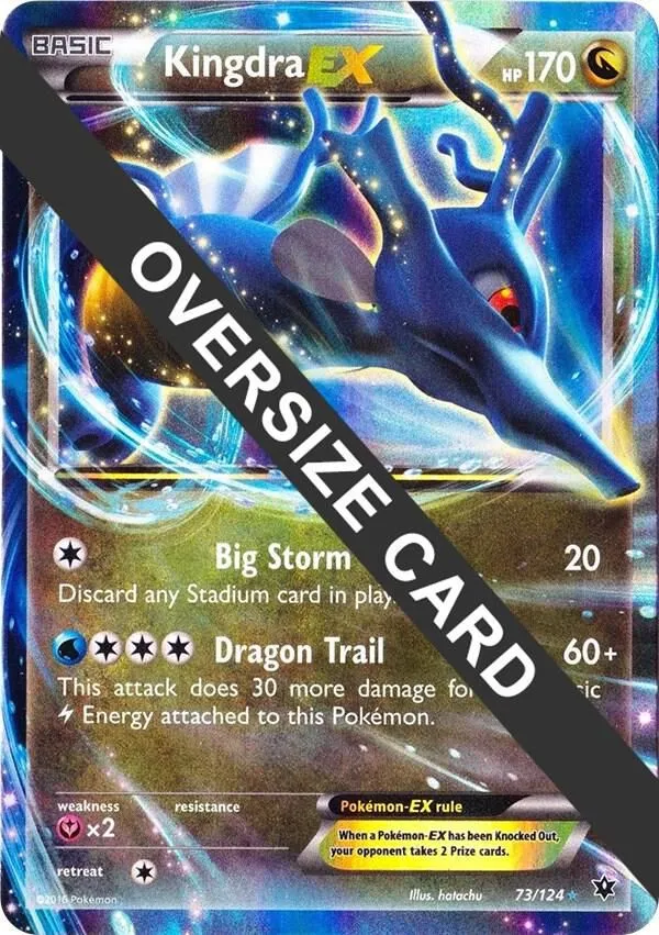 Kingdra EX — Jumbo Cards — Pokemon