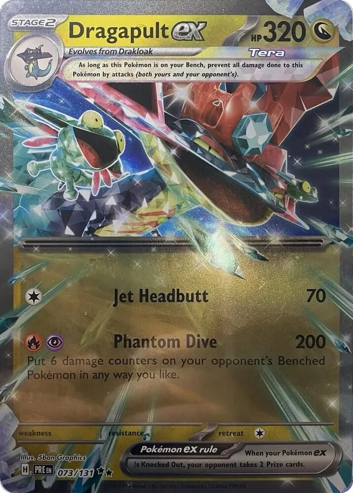 Dragapult ex — Jumbo Cards — Pokemon