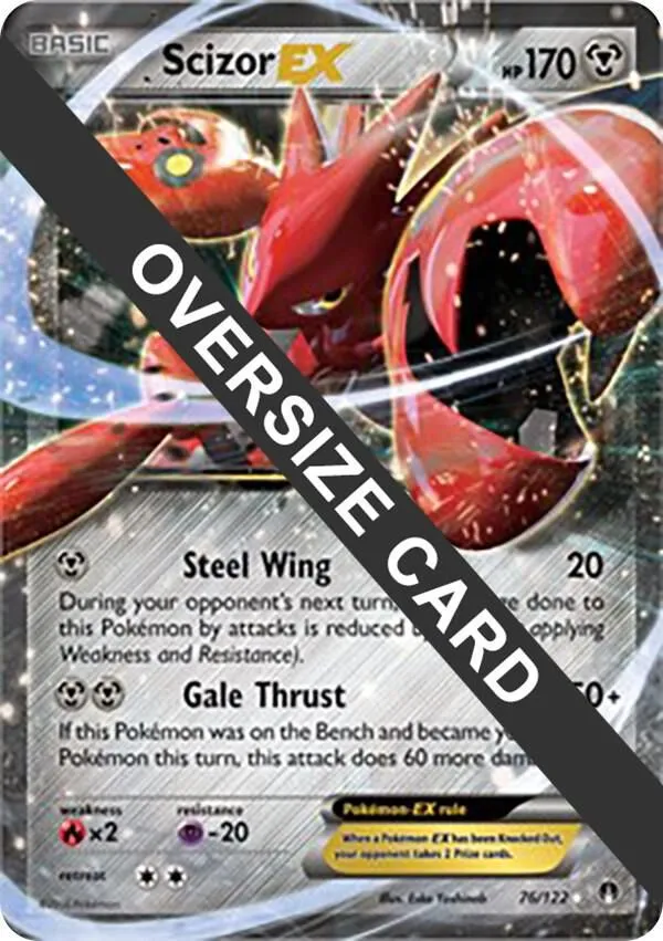 Scizor EX — Jumbo Cards — Pokemon