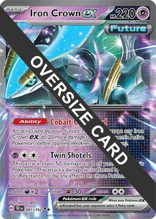 Iron Crown ex — Jumbo Cards — Pokemon