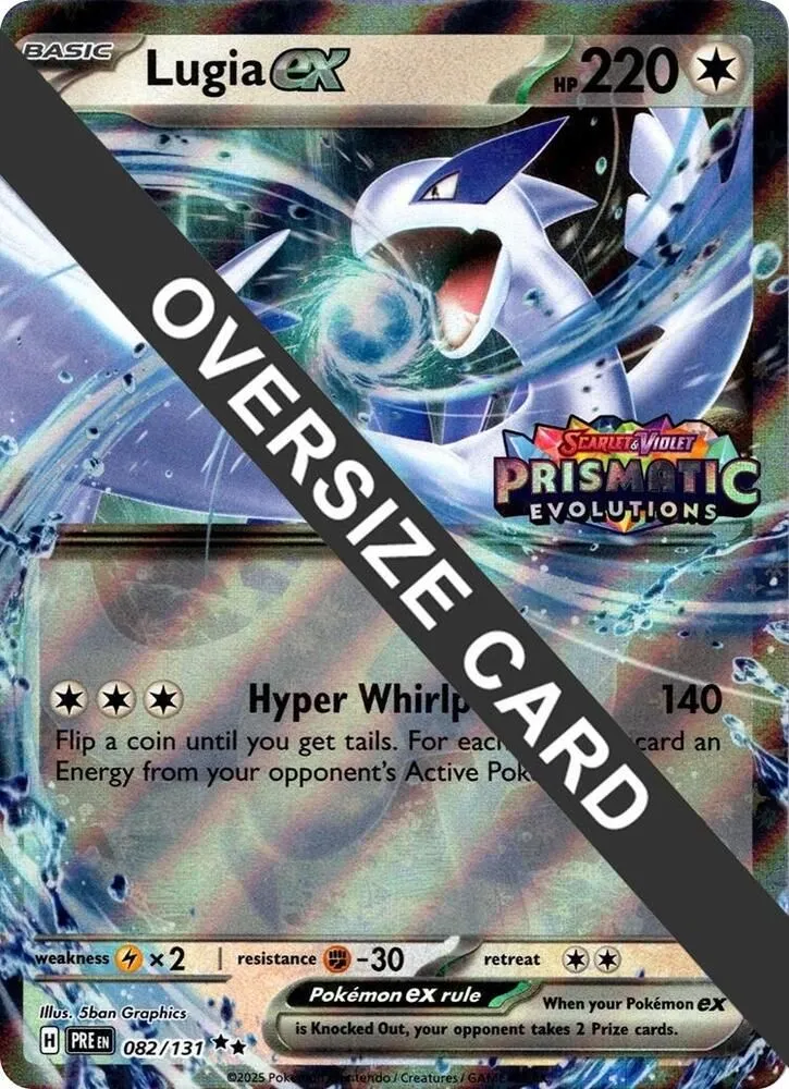 Lugia ex — Jumbo Cards — Pokemon
