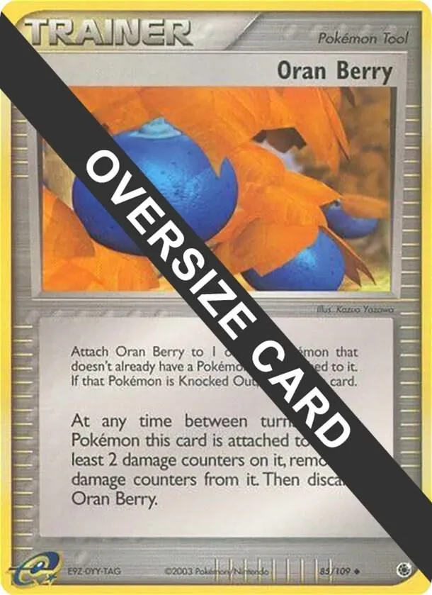 Oran Berry — Jumbo Cards — Pokemon