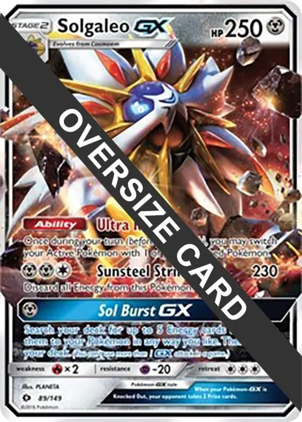 Solgaleo GX — Jumbo Cards — Pokemon