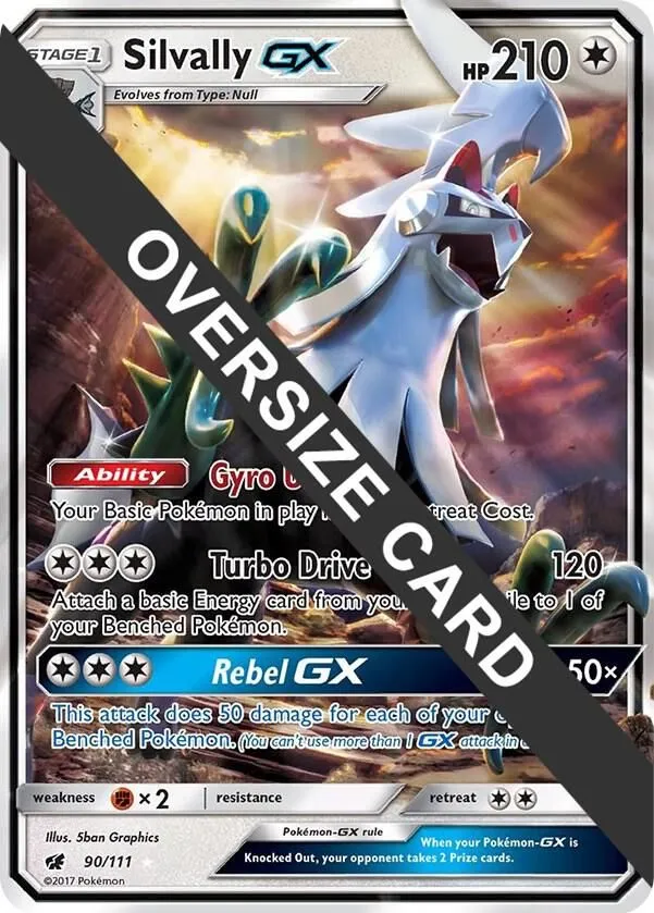 Silvally GX — Jumbo Cards — Pokemon